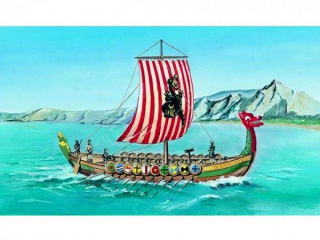 Vikingská loď DRAKKAR