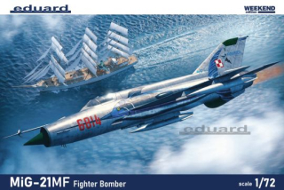 MiG-21MF Fighter Bomber model letadla