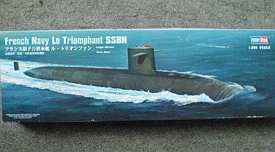 French Navy Le Triomphant class SSBN - ponorka