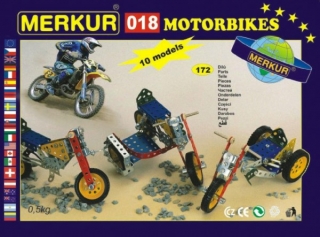 Stavebnice Merkur 018 motocykl