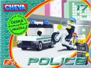 Cheva 17 Policejní auto stavebnice