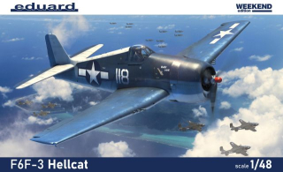F6F-3 Hellcat model letadla