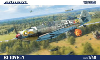 Bf 109E-7 model letadla