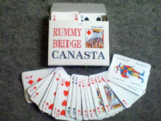 Canasta, Rummy, Bridge - sada karet